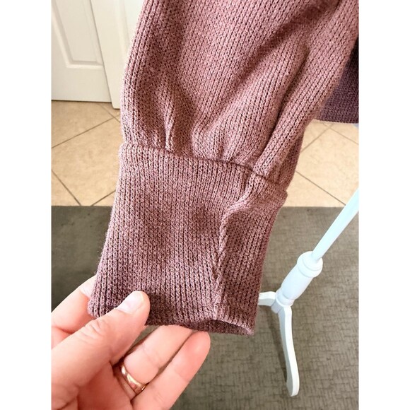 Madewell Womens Brown Knit Pullover Sweater Crew Neck Long Sleeve Large - Picture 5 of 14